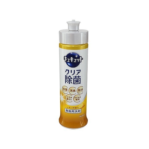 日本 花王 Kao 濃縮潔淨洗碗精 240ml/入 高效去油 珂珂透 抗菌高效 多款供選-規格圖2