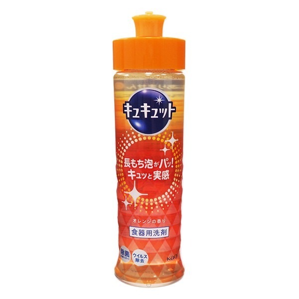 日本 花王 Kao 濃縮潔淨洗碗精 240ml/入 高效去油 珂珂透 抗菌高效 多款供選-規格圖2