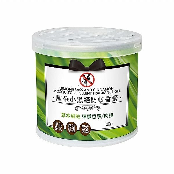 康朵 小黑絕防蚊香膏 120g/入 (檸檬香茅肉桂) 草本驅蚊 天然驅蟲精油-規格圖2