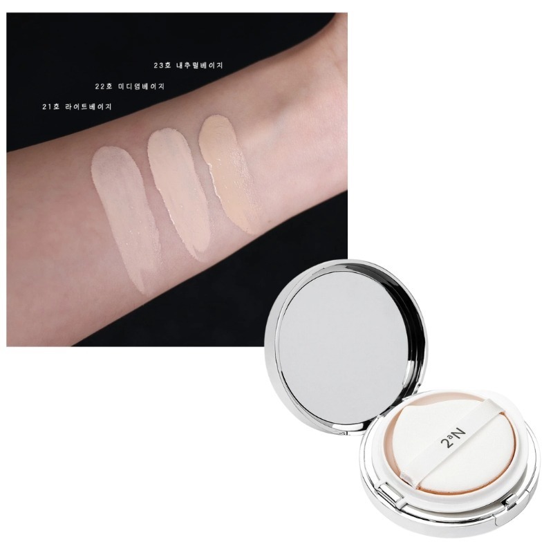開發票 韓國 2aN 水光陶瓷氣墊粉餅 水光彈力氣墊霜 13g/入 多色供選-細節圖4