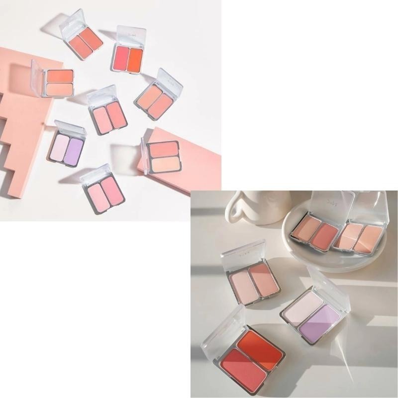 開發票 韓國 2aN 雙色腮紅 霧面腮紅 啞光腮紅 珠光 多款供選-細節圖2