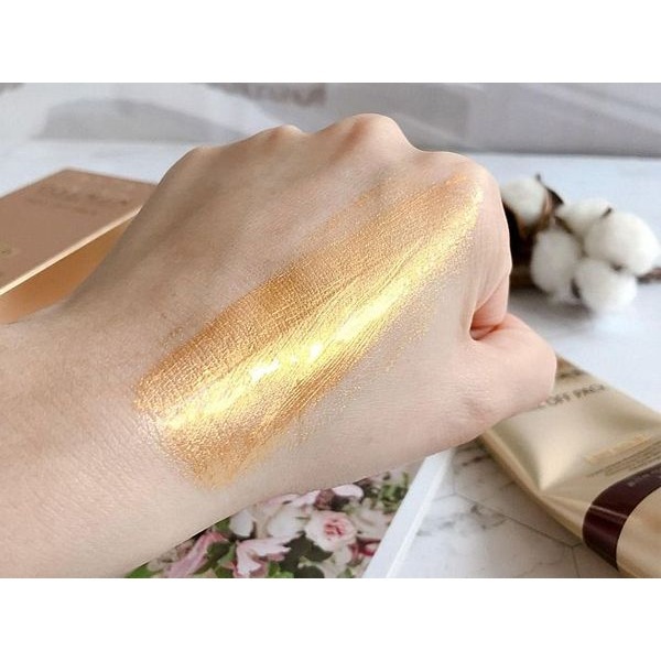 開發票 韓國 3W CLINIC 黃金膠原蛋白撕拉面膜 100g/入-細節圖2