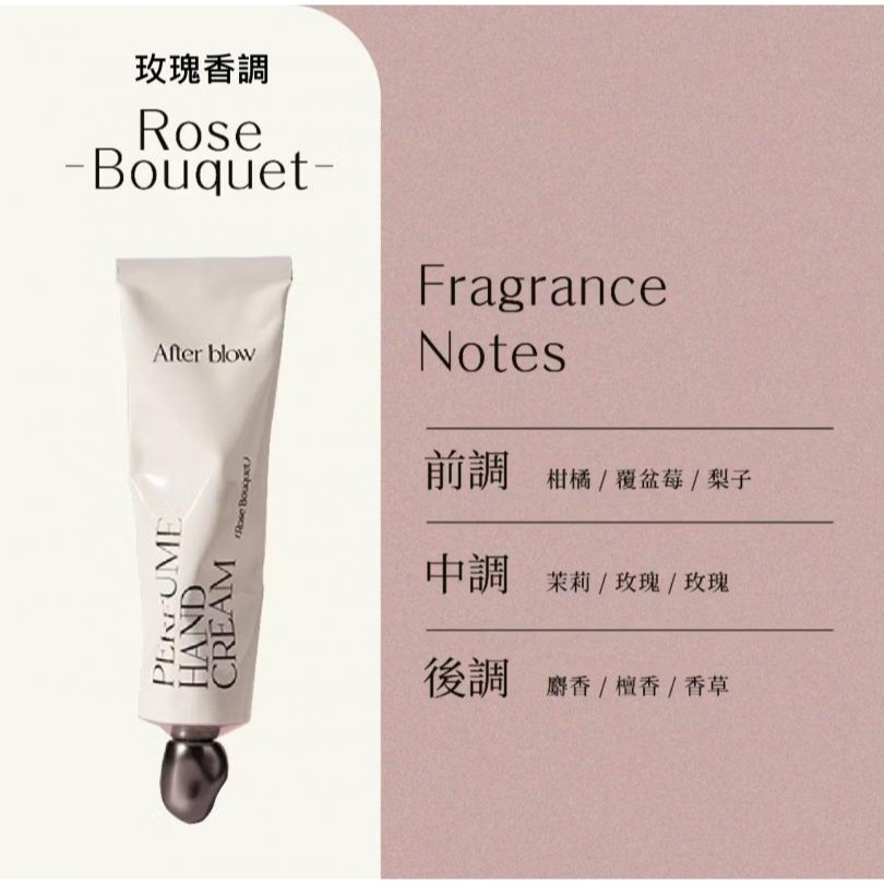 開發票 韓國 After blow 香水護手霜 50ml/入 多款供選 香氛護手霜-規格圖6