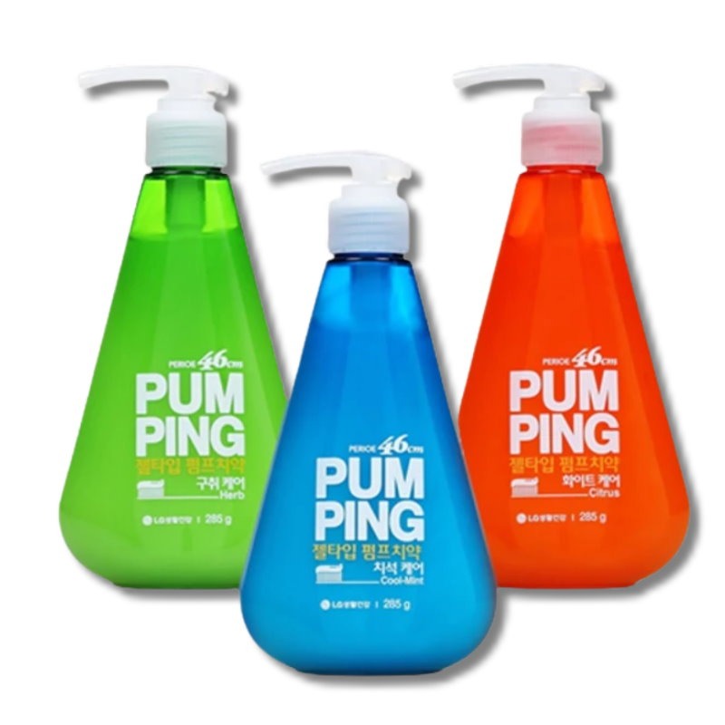開發票 韓國 LG PUMPING 牙膏 285g/入 多款供選 - Mü Beauty 美妝選品 - iOPEN Mall