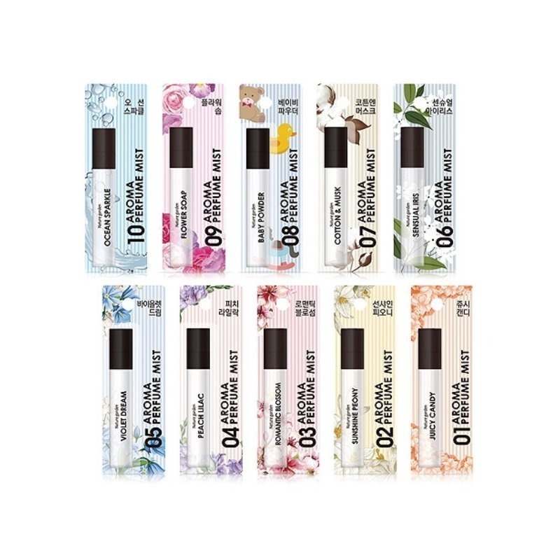 韓國 Nature Garden 香氛噴霧 15ml/入 多款供選 衣物香氛