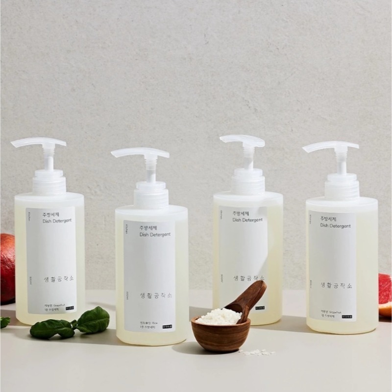 開發票 韓國 SAENGONG 生活工作所 洗碗精 廚房洗潔精 500ml/入 多款供選-細節圖2