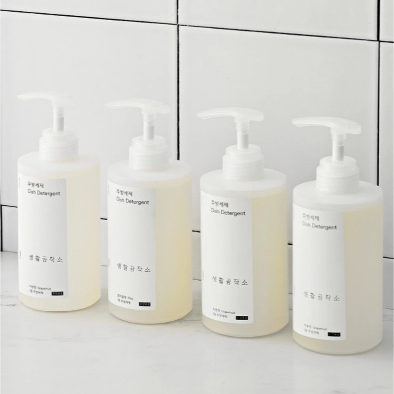 開發票 韓國 SAENGONG 生活工作所 洗碗精 廚房洗潔精 500ml/入 多款供選-細節圖6