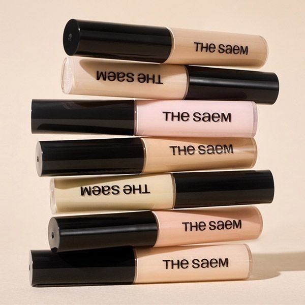 開發票 韓國 The saem Tip Concealer 完美遮瑕液 6.5g/入 眼影打底液 遮瑕膏-細節圖3