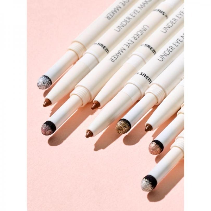 開發票 韓國 The-saem 媚眼臥蠶雙頭眼影棒 0.2g+0.5g/入 多款供選-細節圖2