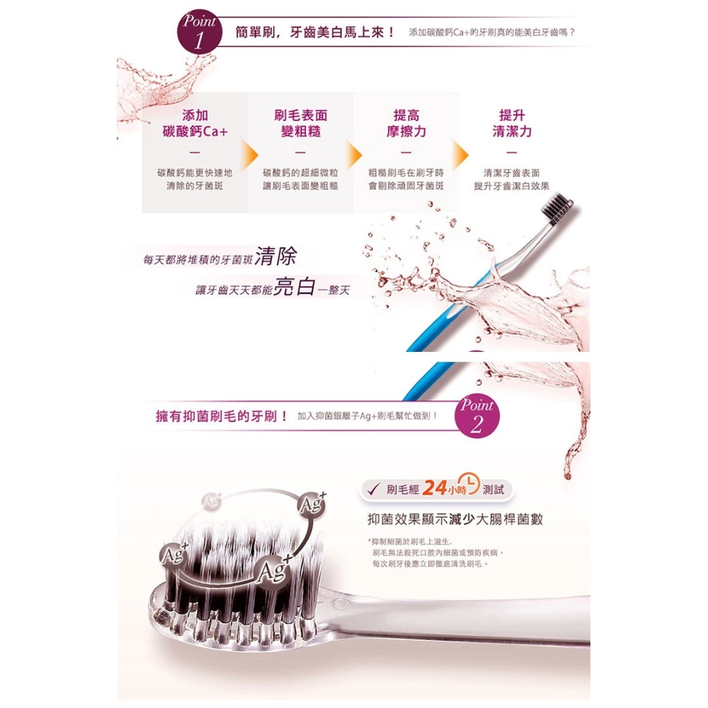 刷樂 Shallop 備長炭亮白牙刷 3支入-細節圖4