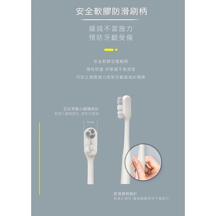 開發票 刷樂 Shallop 濃密深潔牙刷1支 (聶永真聯名款) 顏色隨機-細節圖7