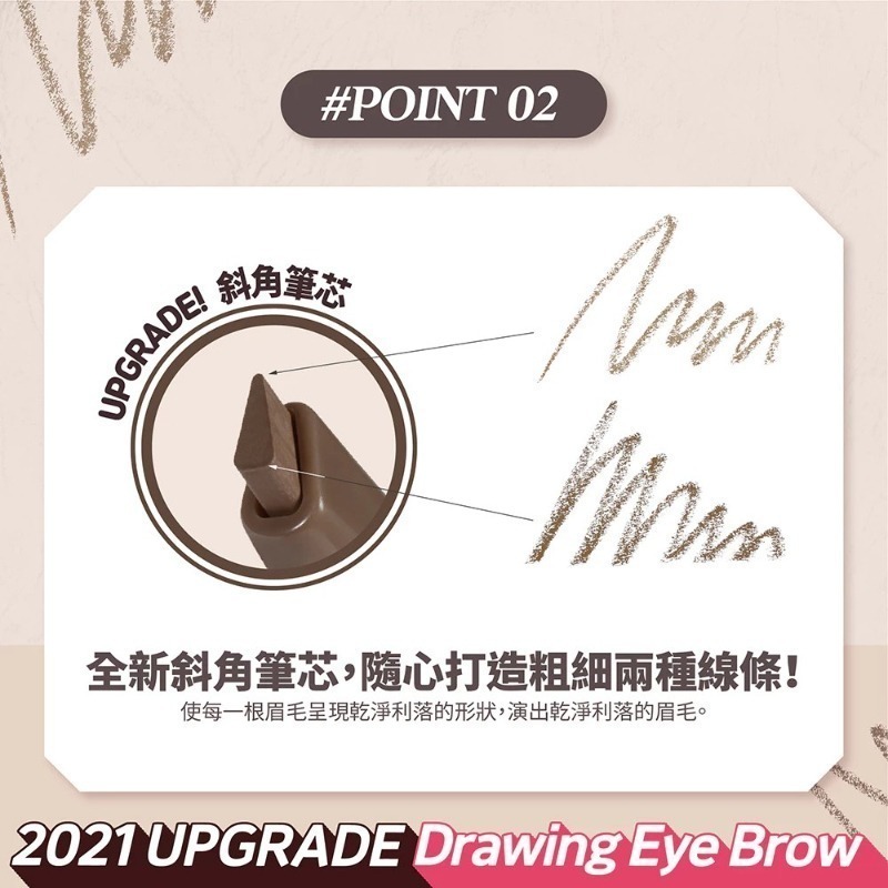 韓國 ETUDE HOUSE 增量版 素描高手眉筆 0.25g/入 多款供選-細節圖4