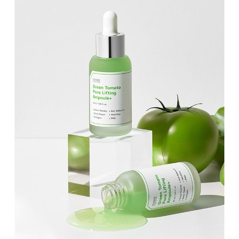 開發票 韓國 SUNGBOON EDITOR 山葡萄維他命C亮白安瓶／綠番茄毛孔安瓶 精華 30ml/入 多款供選-細節圖4