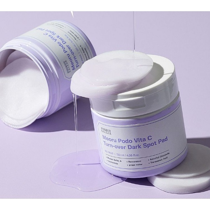 開發票 韓國 SUNGBOON EDITOR 山葡萄維他命C亮白／綠番茄毛孔 去角質棉片 爽膚棉 60片/入 多款供選-細節圖7