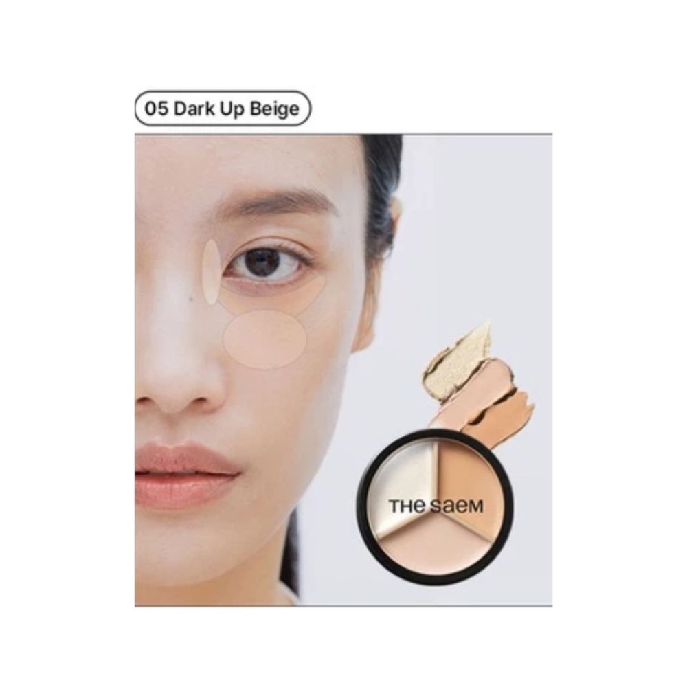開發票 韓國 The SAEM 完美三色遮瑕膏 多款供選 遮蓋斑點 遮蓋痘痘 校色服貼-規格圖6