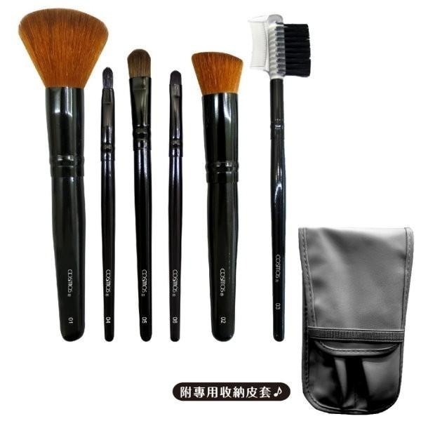 開發票 cosmos 微晶絲刷具組 黑色／粉色 兩色供選-細節圖3