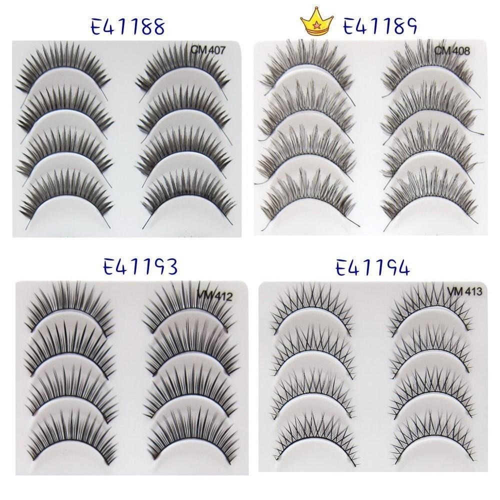 開發票 cosmos 舞伶假睫毛 十對入 多款供選-細節圖3