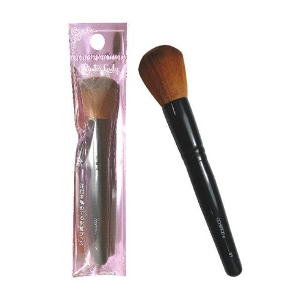 ★開發票 cosmos 微晶絲系列 黑色款 腮紅刷/斜粉底刷/兩用梳/唇刷/眼影刷/眼線刷/唇筆 多款供選-細節圖3