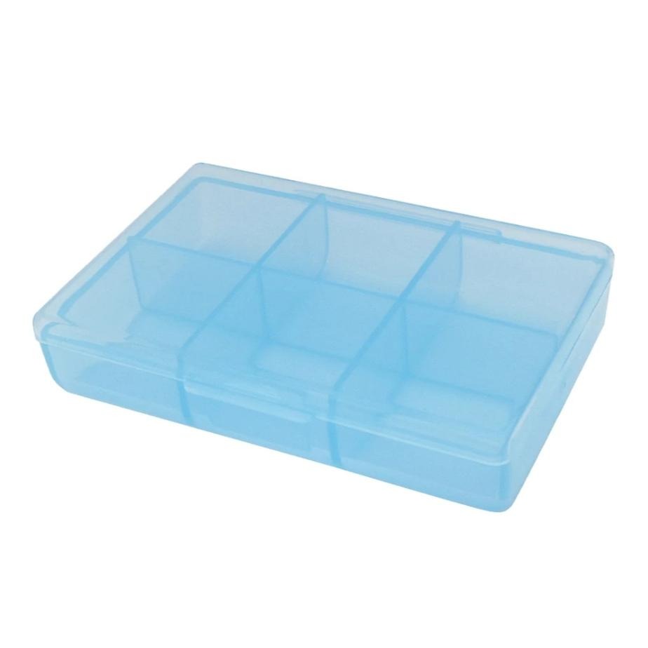 ★開發票 cosmos 美粧盒 分裝盒 6格 (T36178) 收納盒 多功能收納 旅行-細節圖2