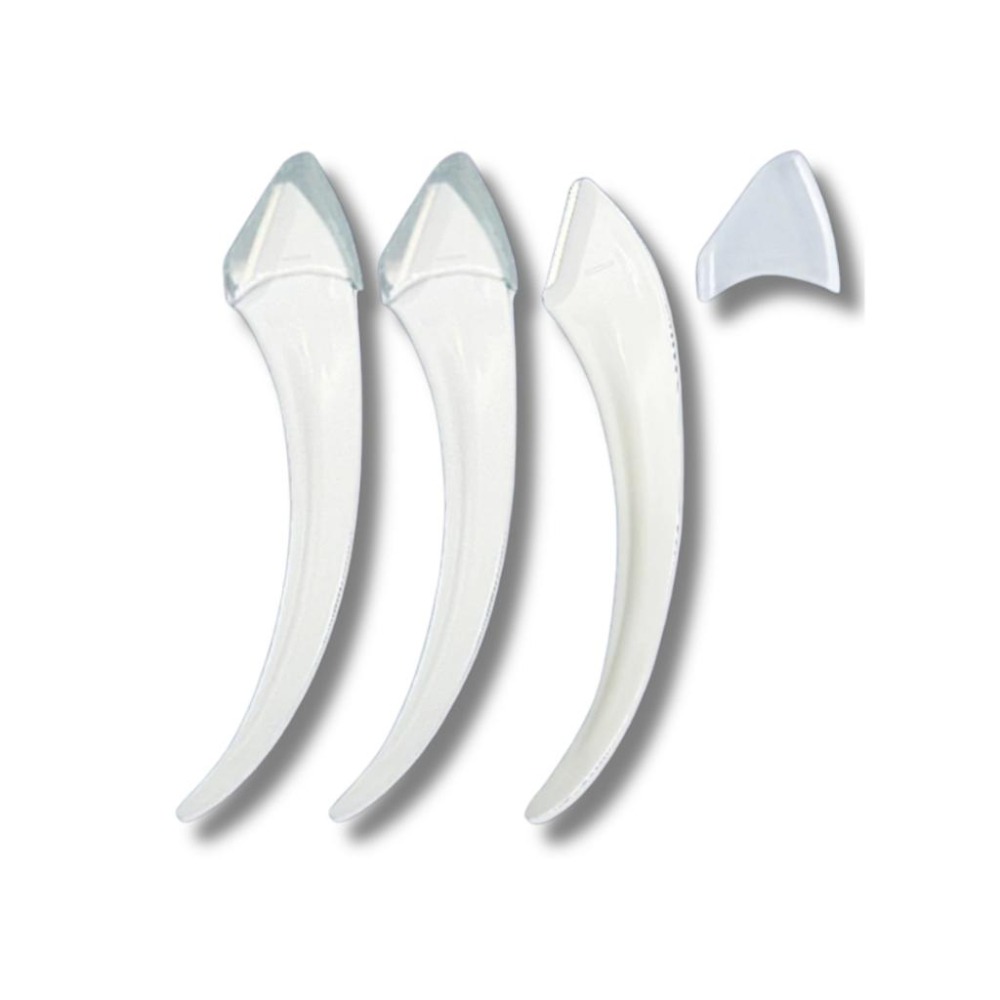 ★開發票 cosmos 彎月形安全修眉刀 3支入 (R38175)  旅行-細節圖2