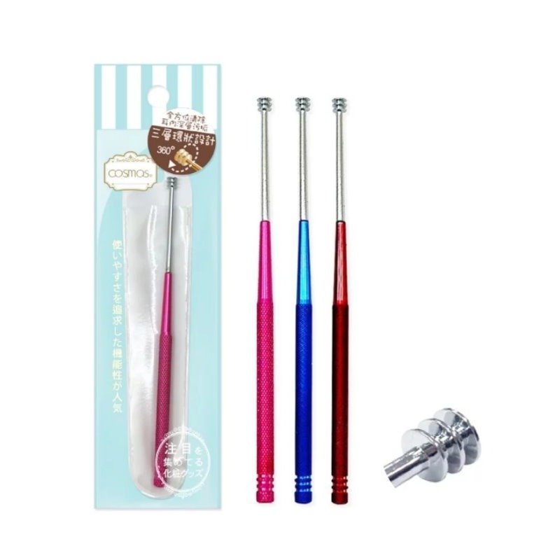 ★開發票 cosmos 台灣製 全方位三環耳扒棒 (H34699) 耳扒 挖耳棒 掏耳棒-細節圖3