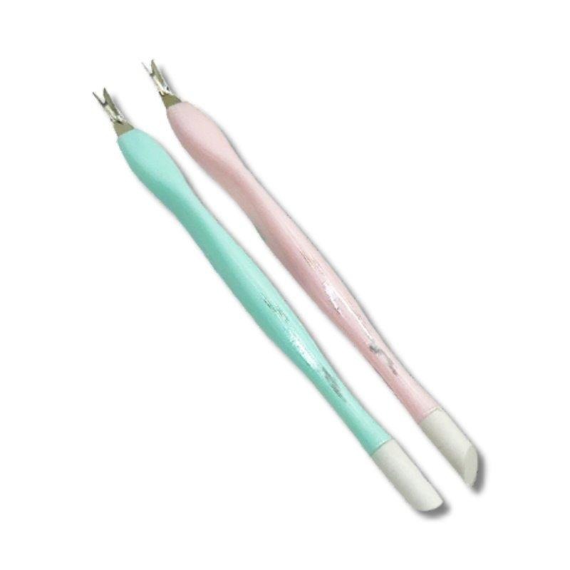 開發票 cosmos 雙頭美容指甲推刀 (H34748) 美甲工具系列-細節圖2