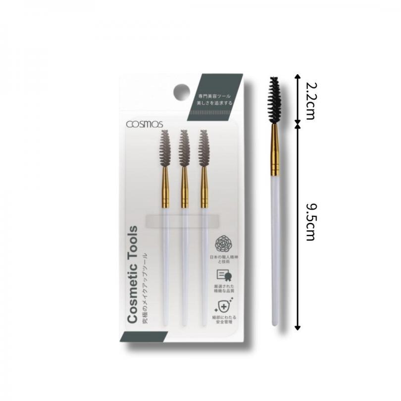 白桿 螺旋睫毛刷 3支入(B32424)