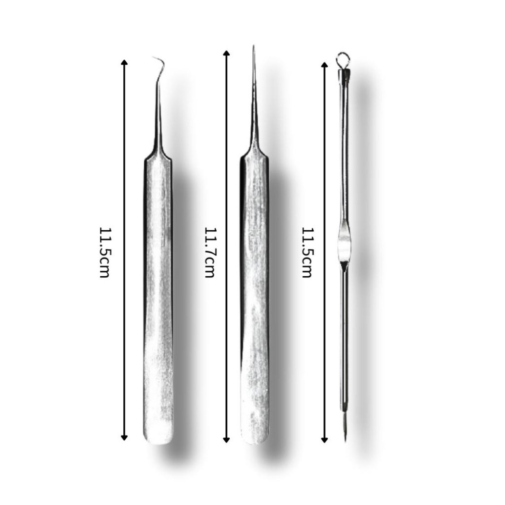 ★開發票 cosmos 粉刺夾三件組 (H34783)-細節圖2