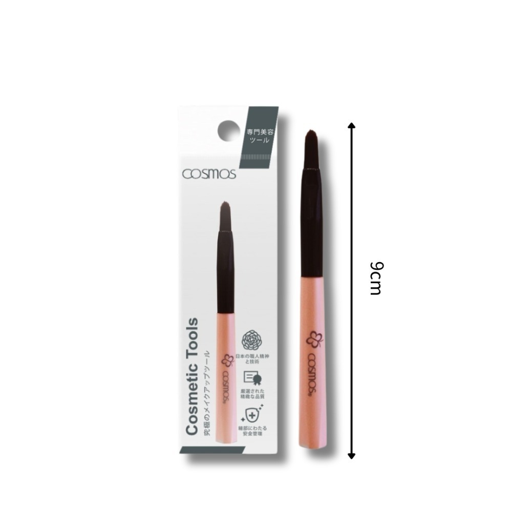 開發票 cosmos Pink Lady 半圓眼影刷.粉底刷.腮紅刷.遮瑕刷.唇刷.唇筆.睫毛刷 多款供選-規格圖2