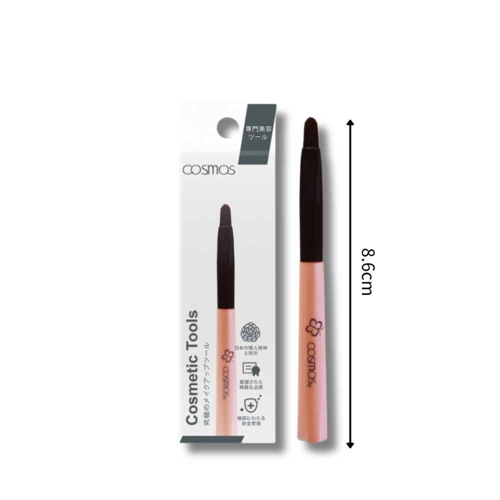 開發票 cosmos Pink Lady 半圓眼影刷.粉底刷.腮紅刷.遮瑕刷.唇刷.唇筆.睫毛刷 多款供選-規格圖2