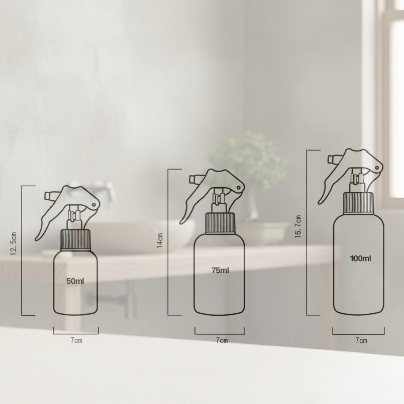 cosmos 50ml / 75ml / 100ml 噴槍瓶 多款供選 分裝瓶 旅行-細節圖2