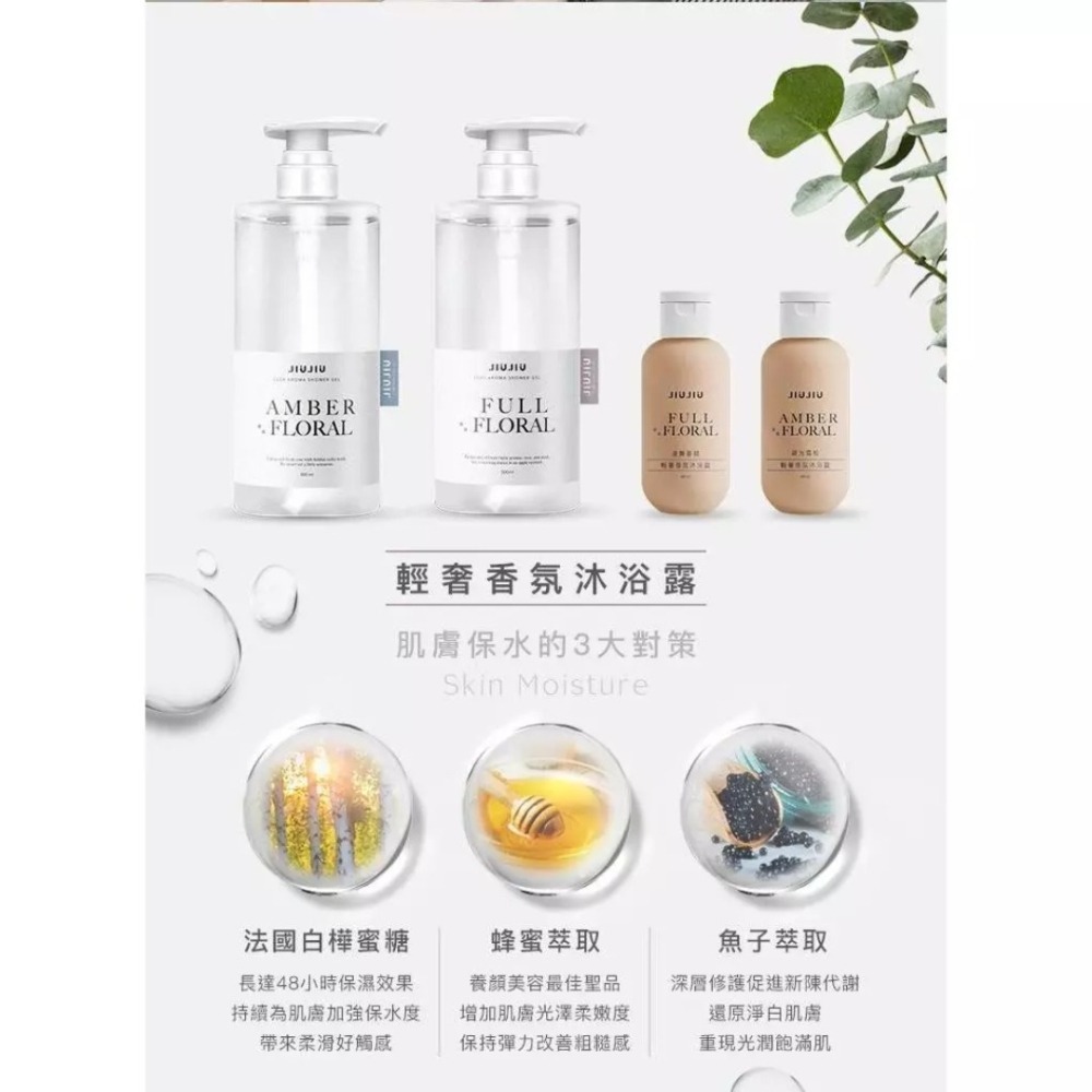 開發票 JIUJIU 親親 輕奢香氛洗沐旅行組 (沐浴露60ml+洗髮精60ml) 旅遊 盥洗 出遊必備-細節圖5