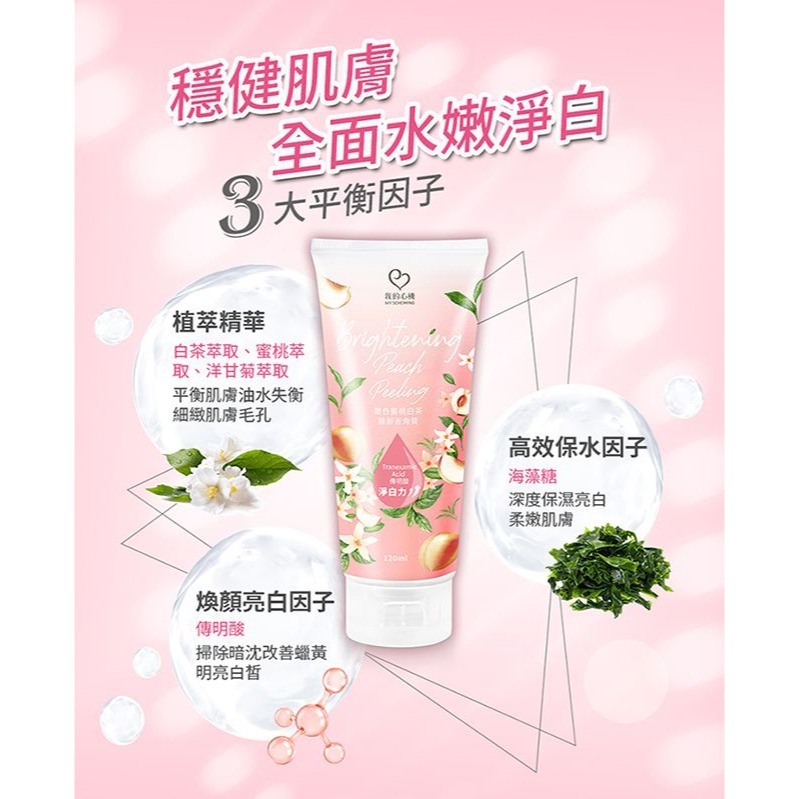 開發票 我的心機 臉部去角質 120ml/入 多款供選-細節圖8