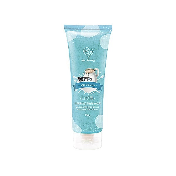 牛奶嫩白柔滑身體去角質250g/入