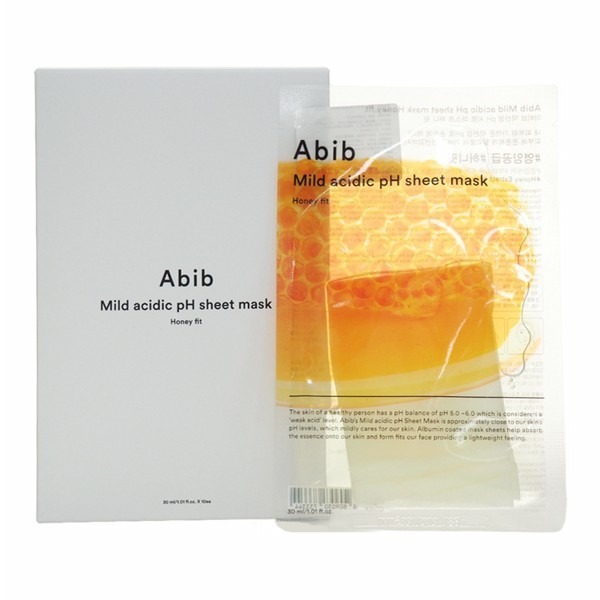 開發票 韓國 Abib 透明PH款面膜 10片/盒 多款供選-規格圖5