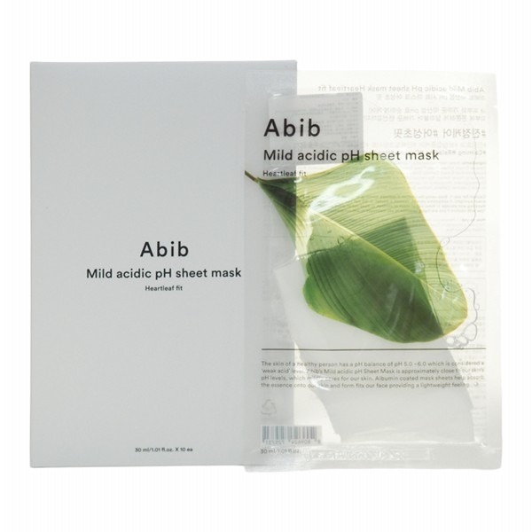 開發票 韓國 Abib 透明PH款面膜 10片/盒 多款供選-規格圖5