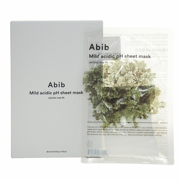 開發票 韓國 Abib 透明PH款面膜 10片/盒 多款供選-規格圖5