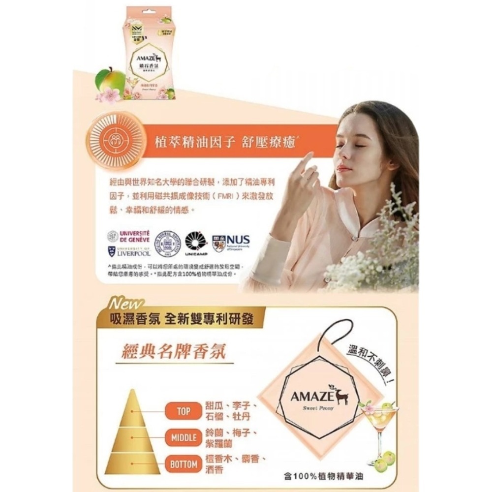 開發票 AMAZE 礦石 香氛包 (20gx3包) 多款供選 車用 居家 室內 可放包包 芳香包 除臭 吊掛-規格圖9