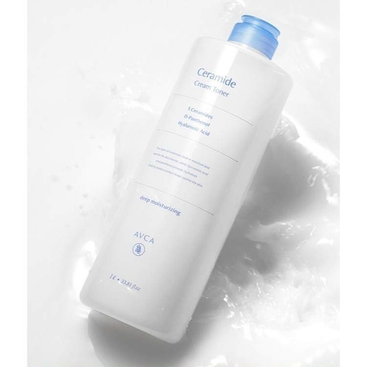 開發票 韓國 AVCA 積雪草舒緩化妝水 1000ml/入 積雪草 保濕 補水 舒緩-細節圖6