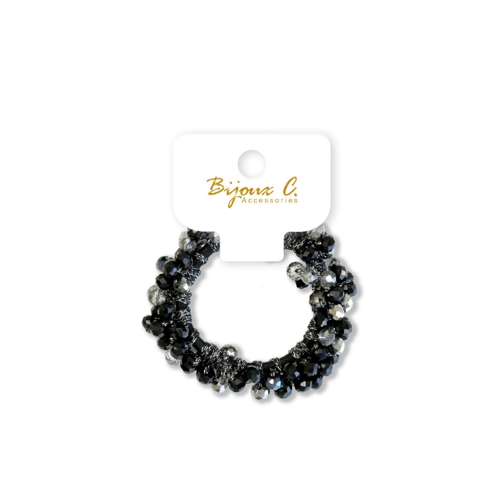 開發票 Bijoux C. 水晶圈圈束 多色供選 (G50680)-規格圖1