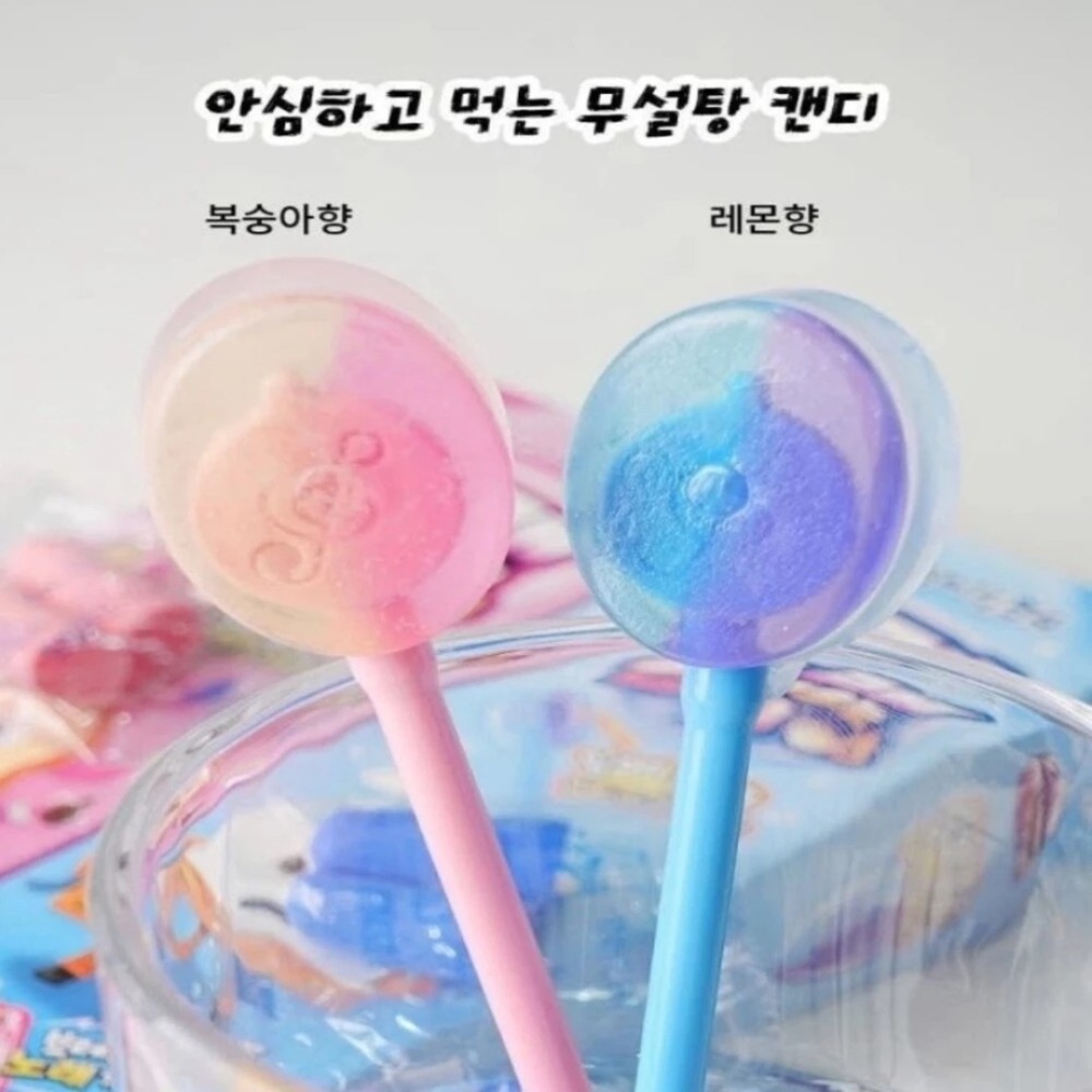 開發票 韓國 CU K-POP 天才麵包理髮師 音樂棒棒糖 12g/入 多款供選 水蜜桃、檸檬-細節圖5