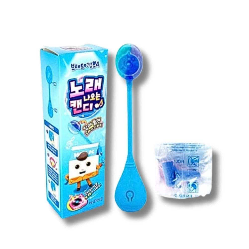 開發票 韓國 CU K-POP 天才麵包理髮師 音樂棒棒糖 12g/入 多款供選 水蜜桃、檸檬-規格圖5