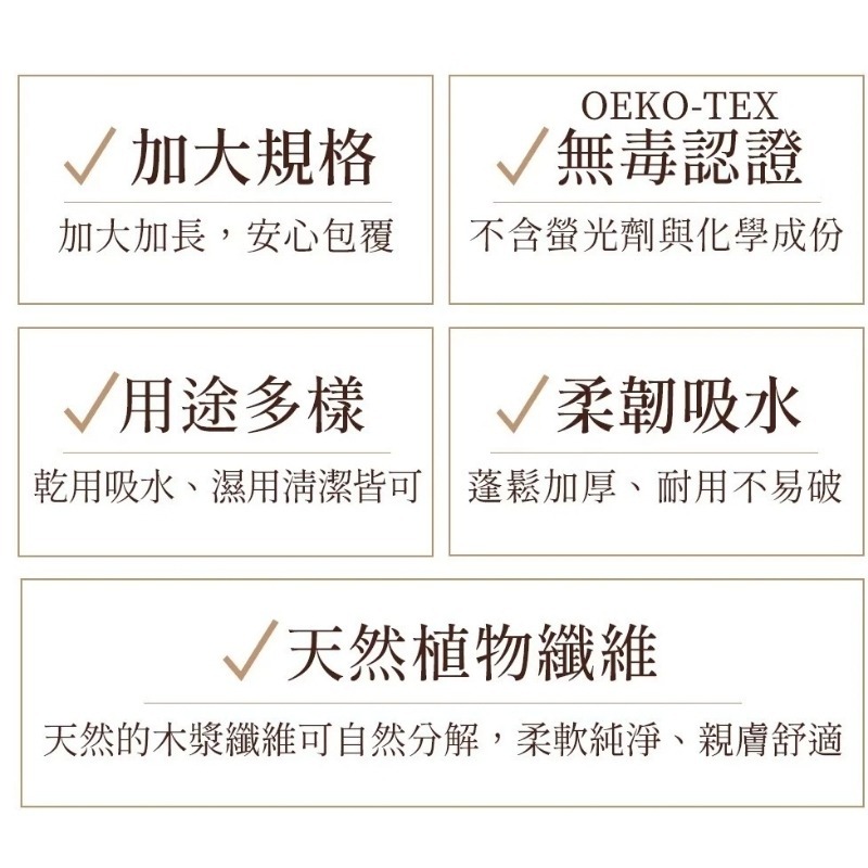 開發票 Cotton Republic 棉花共和國 柔膚免洗毛浴巾組-細節圖2