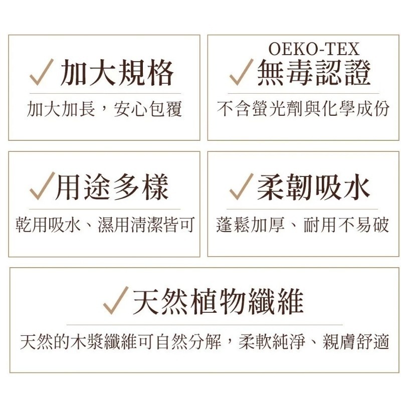 Cotton Republic 棉花共和國 柔膚免洗毛浴巾組-細節圖2