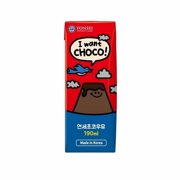 延世大學 草莓風味/可可風味 保久 調味乳 190ml/入 保久乳 草莓牛奶 巧克力牛奶-規格圖1