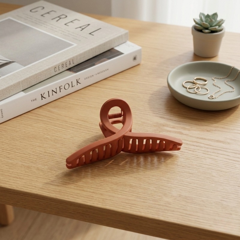 開發票 Bijoux C. 韓製 幻霧氣質鯊魚夾 多款供選 髮夾-細節圖5