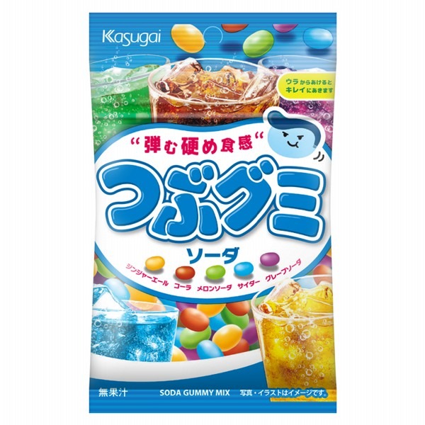 Kasugai 春日井 水果/汽水 軟糖 60g/入多款供選 零食-規格圖2