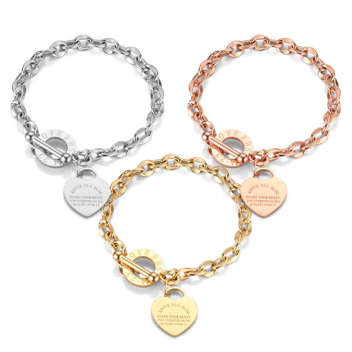 —𝒏𝒆𝒘 𝒂𝒄𝒄—愛心字母手鏈💗-細節圖5