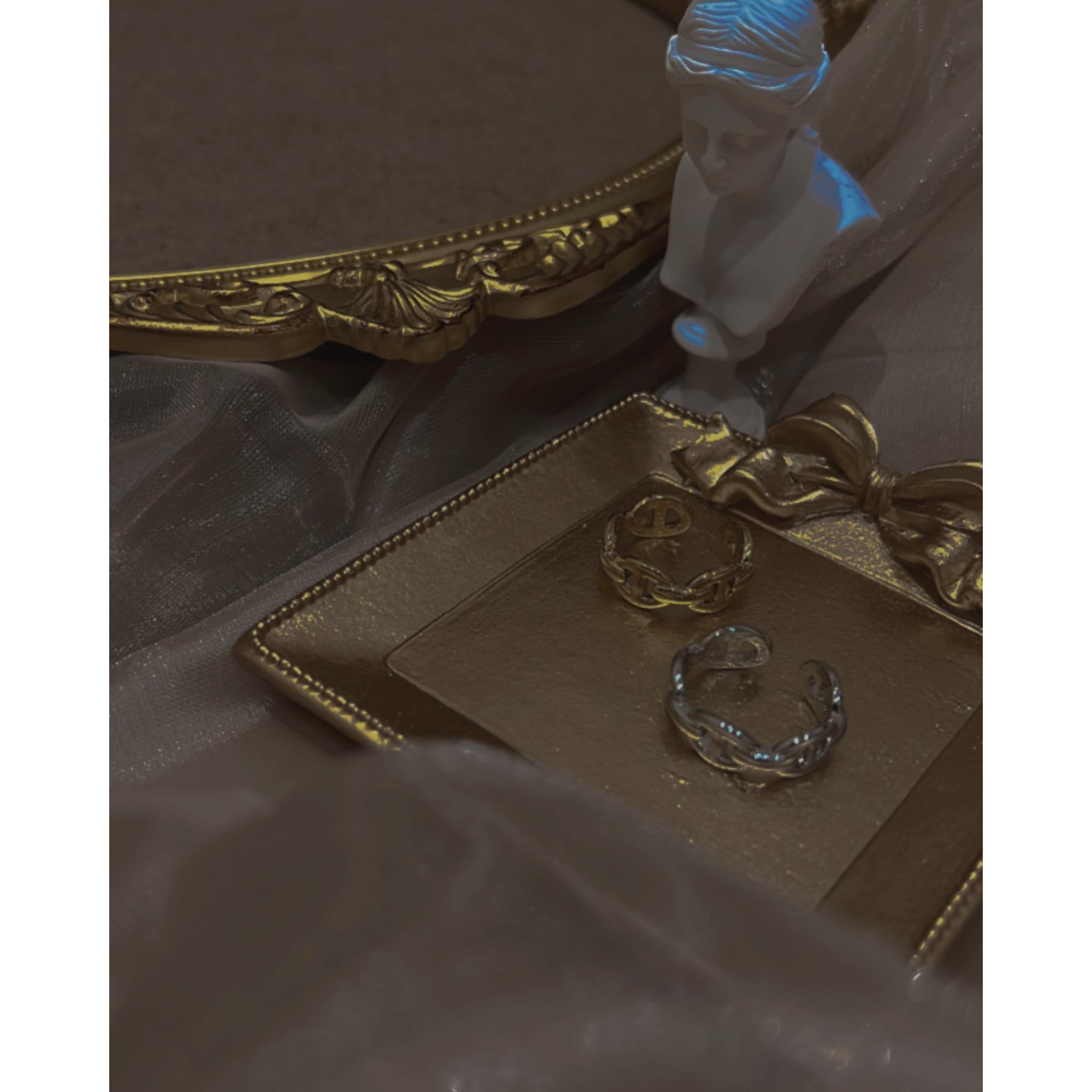 𝐫.𝐨.𝐛.𝐜_𝐚𝐜𝐜♡︎橢圓戒指💍豬鼻子🐽款式可調式-細節圖4