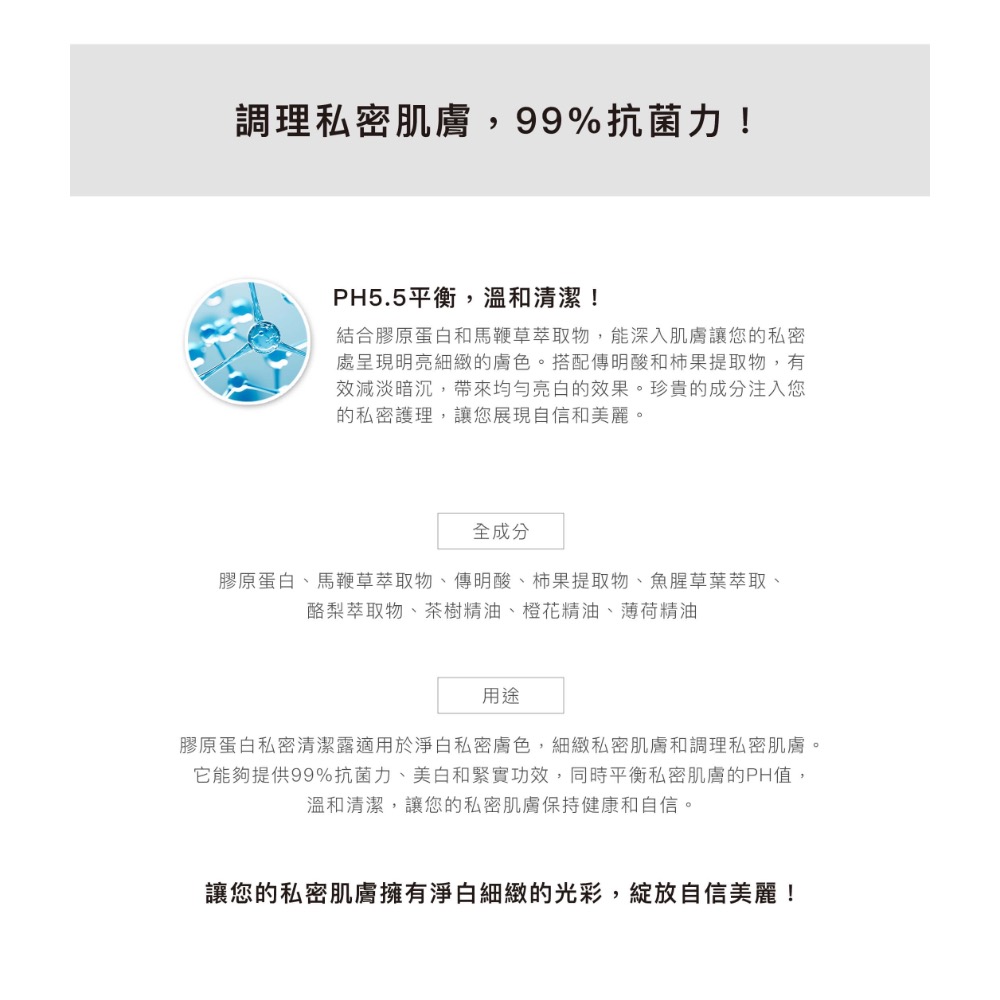 新品升級♡︎膠原蛋白私密清潔露♡︎-細節圖2